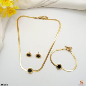 Fancy High Quality BULGARI Locket+Earrings With Bracelet For Her