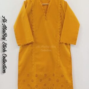 CutWork Pearls 2 Piece Stitched Suit