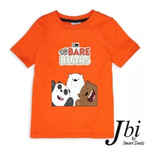 DTF Printed Red T-Shirt For Kid's