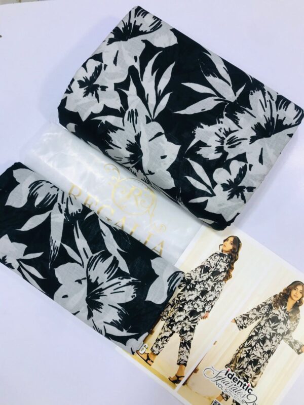 IDENTIC SEPARATES 2PCS Vol-05 BY REGALIA TEXTILE LAWN COLLECTION - Image 11