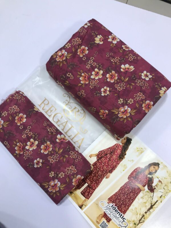 IDENTIC SEPARATES 2PCS Vol-05 BY REGALIA TEXTILE LAWN COLLECTION - Image 9