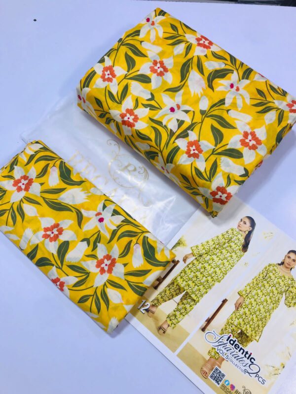 IDENTIC SEPARATES 2PCS Vol-05 BY REGALIA TEXTILE LAWN COLLECTION - Image 2