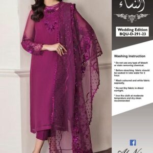 BAROQUE by AlNisa | Magenta Embroidery Collection