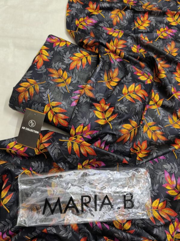 ORIGINAL MARIA -B All OVER DIGITAL PRINTED PURE LAWN 2 PIECE COLLECTION - Image 3