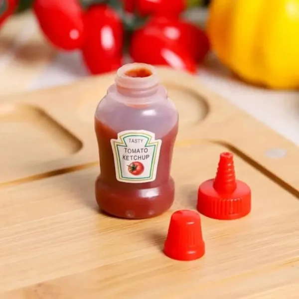 Pack of 2Pcs Multipurpose Mini Sauces/Tomato Ketchup Bottles - Image 3