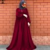 CROWN COLLECTION | MAROON ABAYA COLLECTION