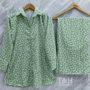 T&H COLLECTION | Collar Button 2 Piece Cord Set