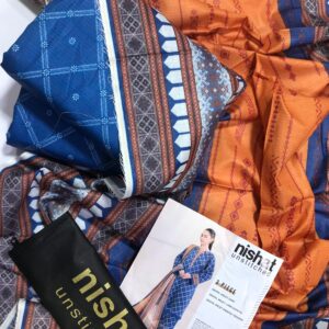 nishat All Over Digital Printed Lawn Collection Vol - 01