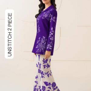 Swiss Lawn Digital Printed Shirt & Trouser 2 Piece Unstitched Suit